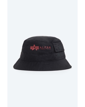 Alpha Industries kapelusz kolor czarny 116911.94-CZARNY