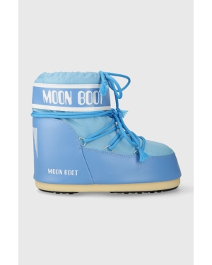 Moon Boot śniegowce ICON LOW NYLON kolor niebieski 14093400.015
