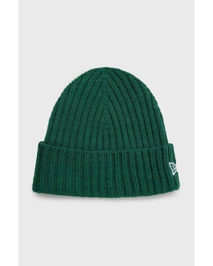 New Era czapka Cuff Beanie kolor zielony 60364235