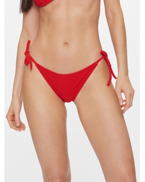 Calvin Klein Swimwear Dół od bikini KW0KW02470 Czerwony