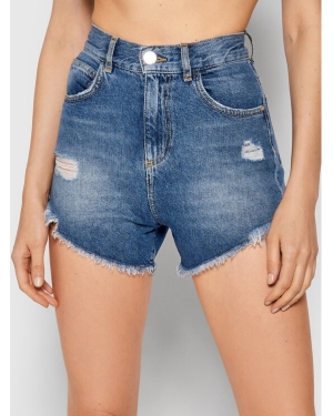 Pinko Szorty jeansowe Los Angeles 1J10SG Y653 Niebieski Regular Fit
