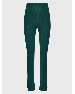 Reebok Spodnie materiałowe Wde Trend HG1171 Zielony Slim Fit