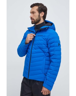 Peak Performance kurtka puchowa Frost kolor niebieski