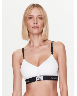 Calvin Klein Underwear Biustonosz braletka Light Lined 000QF7218E Biały