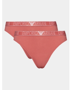 Emporio Armani Underwear Komplet 2 par fig brazylijskich 164752 4R223 05373 Różowy