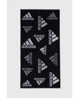 adidas Performance ręcznik bawełniany kolor czarny HS2056