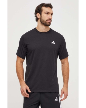 adidas Performance t-shirt treningowy TR-ES kolor czarny gładki