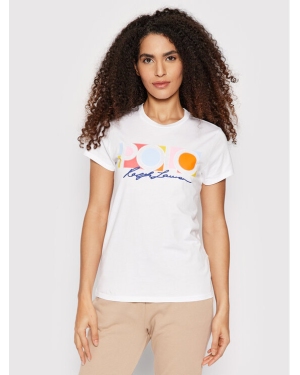 Polo Ralph Lauren T-Shirt 211856637001 Biały Regular Fit