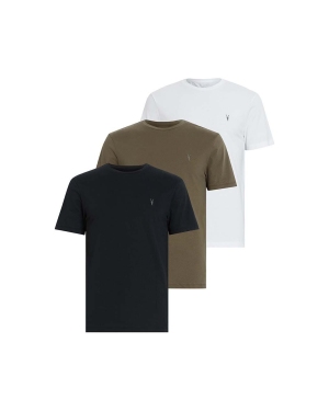 AllSaints t-shirt bawełniany kolor biały gładki