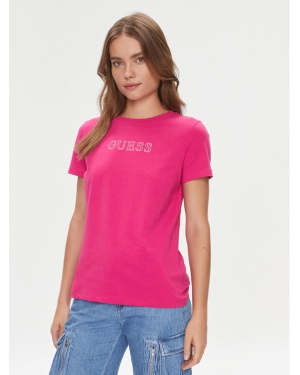Guess T-Shirt Briana V3BI11 J1314 Różowy Regular Fit