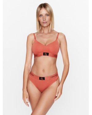 Calvin Klein Underwear Stringi 000QF7221E Pomarańczowy