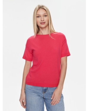 United Colors Of Benetton T-Shirt 103CD102M Różowy Regular Fit