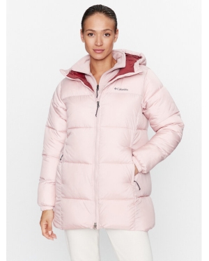 Columbia Kurtka puchowa Puffect™ Mid Hooded Jacket Różowy Regular Fit