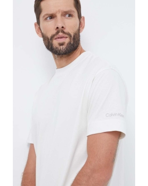 Calvin Klein Performance t-shirt treningowy kolor szary gładki