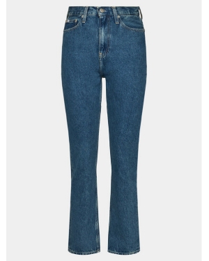 Calvin Klein Jeans Jeansy Authentic Slim Straight J20J222443 Granatowy Slim Fit