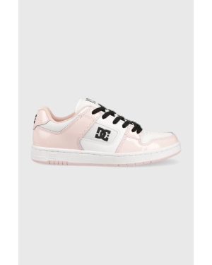 DC sneakersy kolor różowy