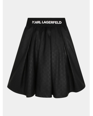 Karl Lagerfeld Kids Spódnica Z13096 S Czarny Regular Fit