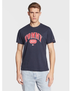 Tommy Jeans T-Shirt Entry DM0DM15675 Granatowy Regular Fit
