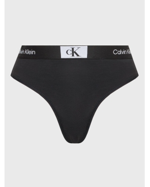 Calvin Klein Underwear Stringi 000QF7227E Czarny