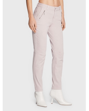 Comma Spodnie materiałowe 2119597 Różowy Regular Fit