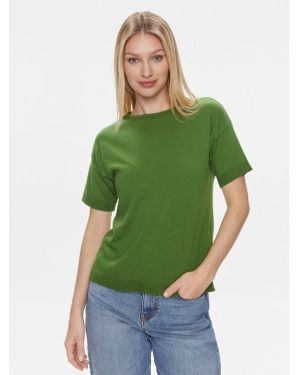 United Colors Of Benetton T-Shirt 103CD102M Zielony Regular Fit