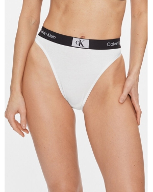 Calvin Klein Underwear Figi brazylijskie High Waist Brazilian 000QF7223E Biały