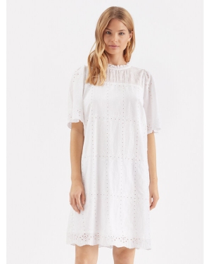 Cream Sukienka codzienna Moccamia 10611191 Biały Regular Fit