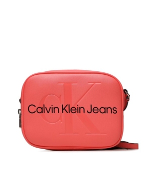 Calvin Klein Jeans Torebka Sculpted Camera Bag 18 Mono K60K610275 Koralowy