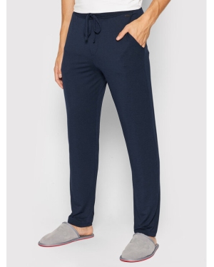 Hanro Spodnie piżamowe 5040 Granatowy Regular Fit