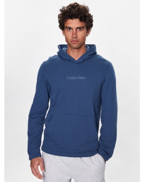 Calvin Klein Performance Bluza 00GMS3W303 Niebieski Regular Fit
