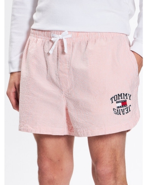 Tommy Jeans Szorty materiałowe DM0DM16294 Pomarańczowy Regular Fit