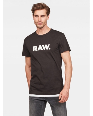 G-Star Raw T-Shirt Holorn D08512-8415 Czarny Regular Fit