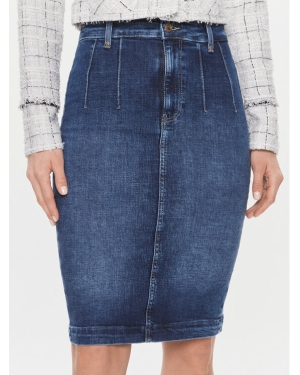 Guess Spódnica jeansowa W4RD06 D5921 Szary Slim Fit