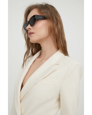 Chiara Ferragni okulary przeciwsłoneczne damskie kolor czarny CF 7032/S