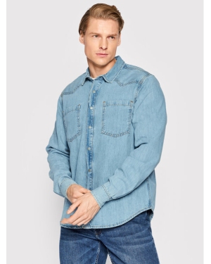 Americanos Koszula jeansowa Dallas Niebieski Regular Fit