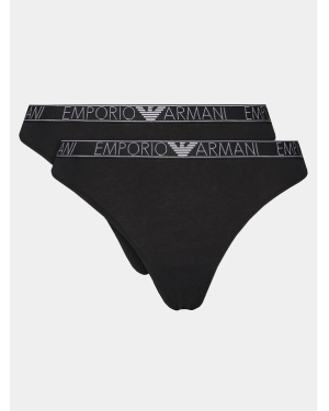 Emporio Armani Underwear Komplet 2 par stringów 163333 4R223 00020 Czarny
