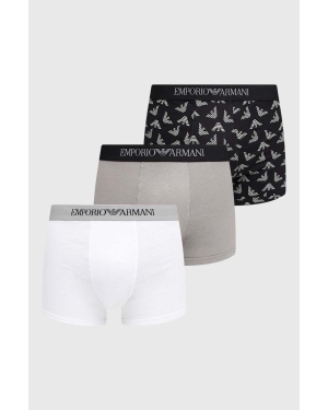 Emporio Armani Underwear bokserki bawełniane 3-pack kolor biały