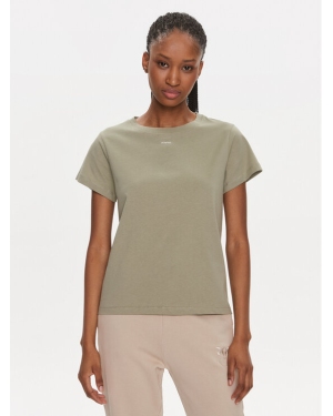Pinko T-Shirt 100373 A1N8 Zielony Regular Fit
