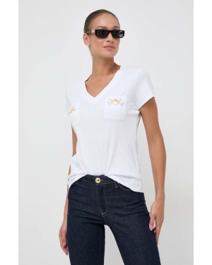 Marciano Guess t-shirt bawełniany damski kolor biały