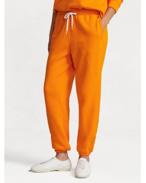 Polo Ralph Lauren Spodnie dresowe Prl Flc Pnt 211943009007 Pomarańczowy Regular Fit