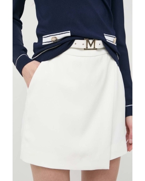 Marciano Guess spódnica kolor beżowy mini prosta