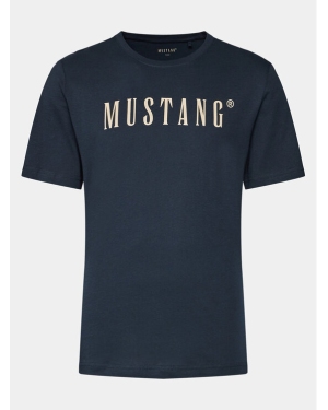 Mustang T-Shirt Austin 1014695 Zielony Regular Fit
