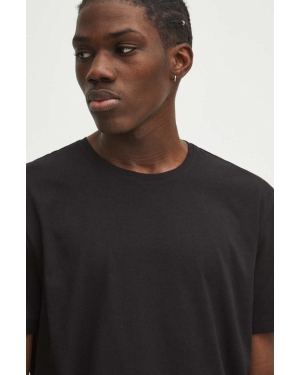 Medicine t-shirt bawełniany męski kolor czarny gładki