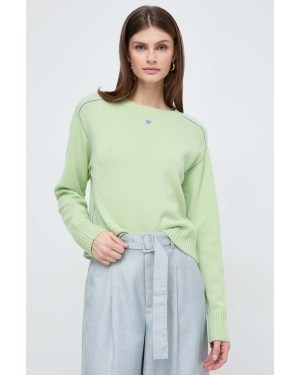 MAX&Co. sweter kaszmirowy kolor zielony