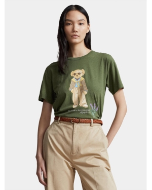 Polo Ralph Lauren T-Shirt Prov Bear T 211924292001 Zielony Regular Fit