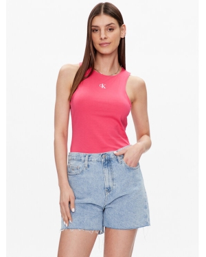 Calvin Klein Jeans Top J20J220765 Różowy Regular Fit