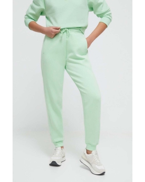 adidas spodnie dresowe kolor zielony gładkie IW1287