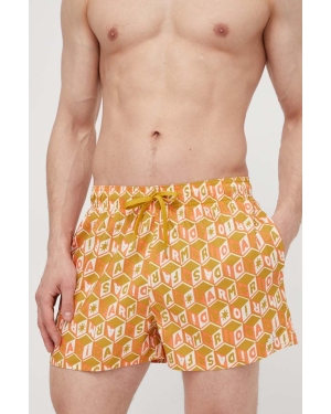 adidas szorty kąpielowe FARM kolor pomarańczowy