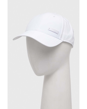 adidas czapka z daszkiem kolor biały gładka II3555