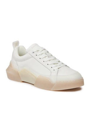 Calvin Klein Jeans Sneakersy Chunky Cupsole 2.0 Lth In Lum YW0YW01313 Beżowy
